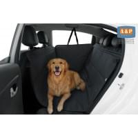 Автогамак Happy Dog (Хэппи Дог). Цельный. Цвет: черный.
