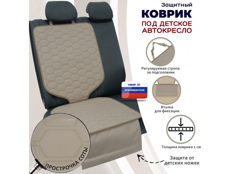 Коврик под детское автокресло. 