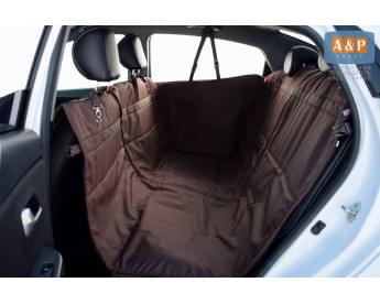 Автогамак Happy Dog Premium (Хэппи Дог Премиум). Цвет: коричневый.