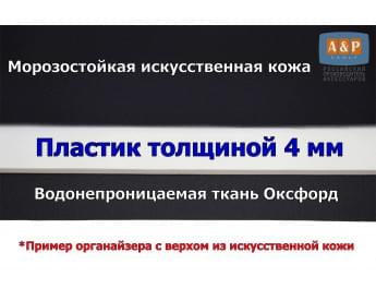 Изготовление стенок органайзера из пластика.